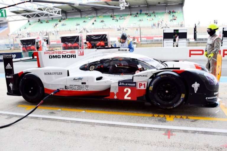 Schnellster Porsche: Der 919 Hybrid von Bernhard/Bamber/Hartley