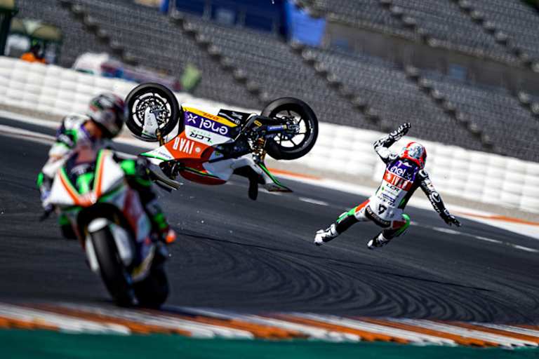 Randy de Puniet landete im Krankenhaus