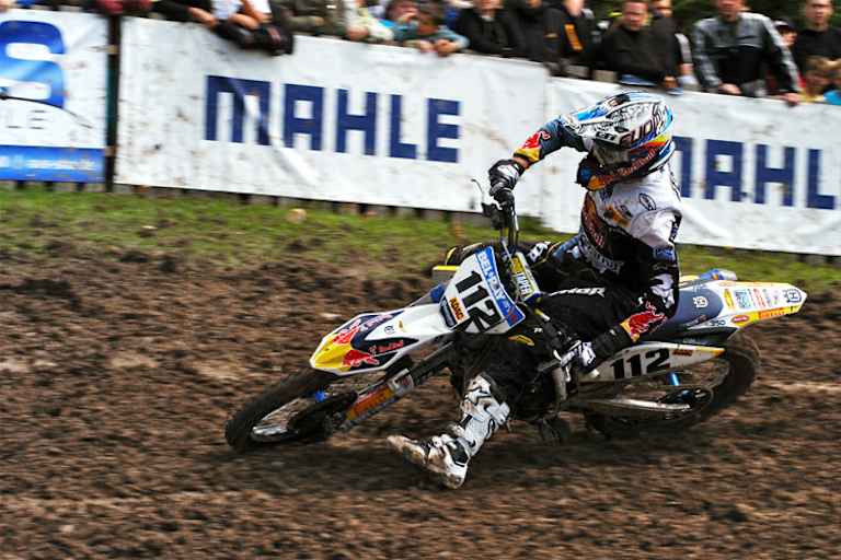 Dean Ferris gewann in beiden Läufen den Holeshot