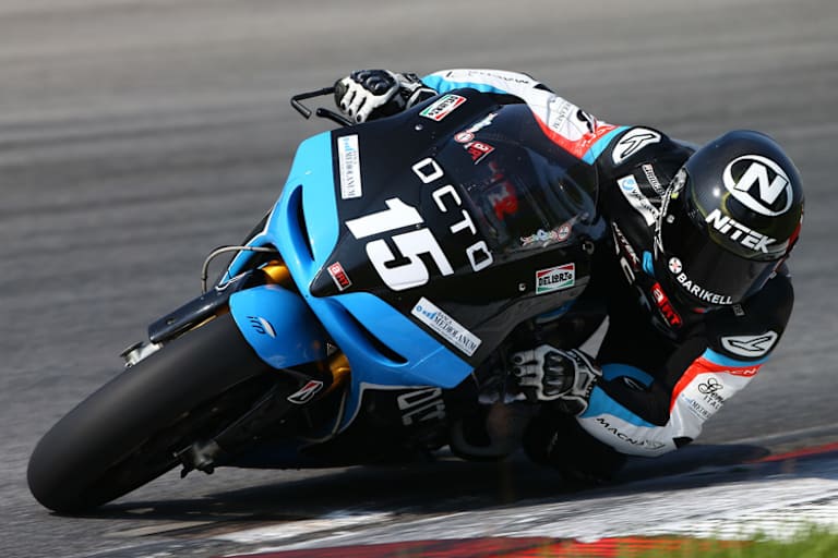 Alex De Angelis auf der ART-Maschine von IodaRacing