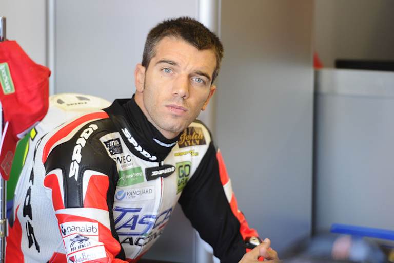 Alex De Angelis feiert in Brünn sein MotoGP-Comeback