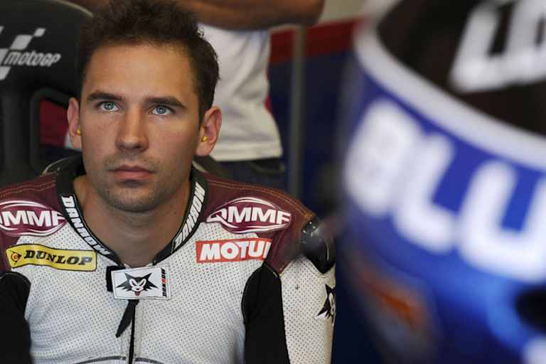 Anthony Delhalle 2010 in der Moto2