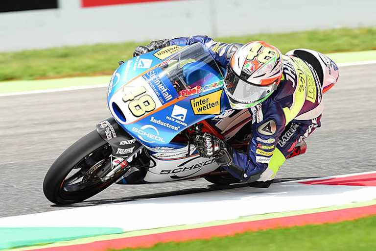 Dalla Porta auf der KTM des Teams Schedl GP Racing