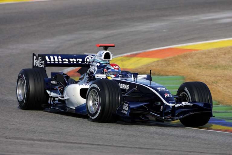 João Paulo de Oliveira mit dem Williams in Valencia 2006