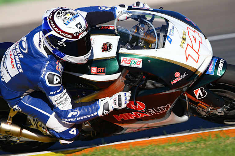 Randy de Puniet auf der CR-Aprilia des PBM-Teams