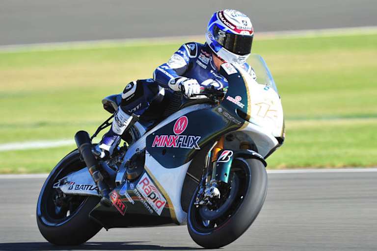 Randy de Puniet freundete sich mit der PBM-Aprilia an