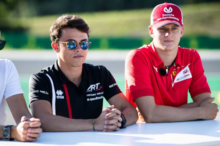 Nyck de Vries und Mick Schumacher