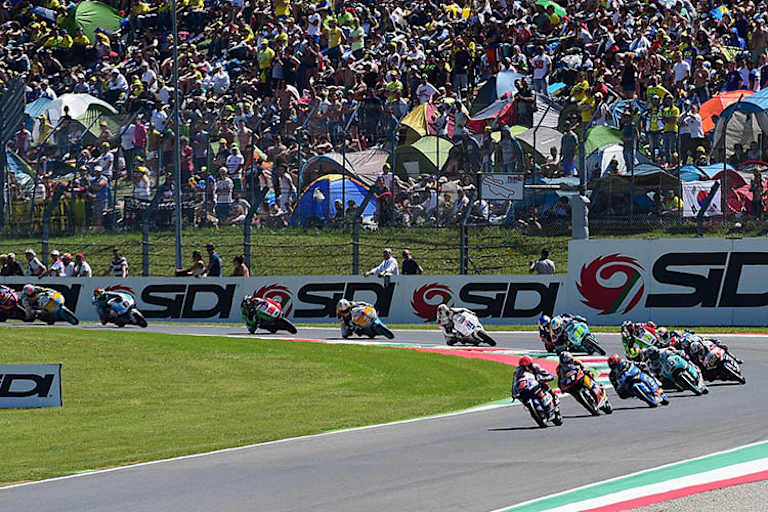 In Mugello konnte Di Giannantonio bereits Führungsluft schnuppern