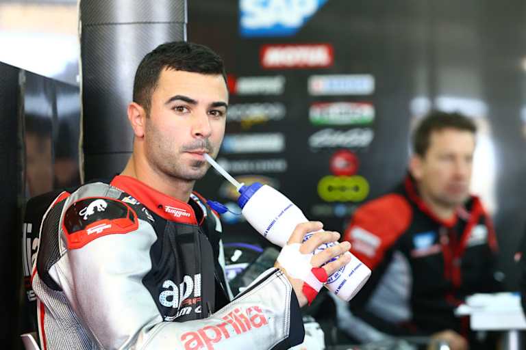 Aprilia-Testfahrer Mike di Meglio