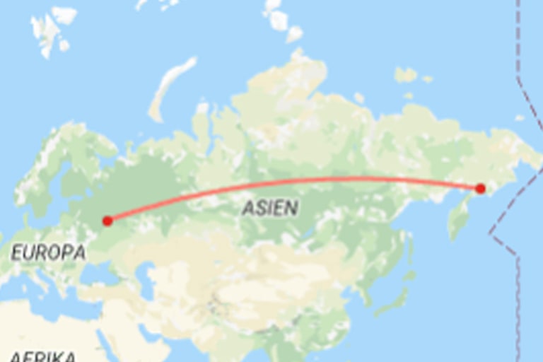 Tonkov wurde von Kamtschatka nach Moskau geflogen