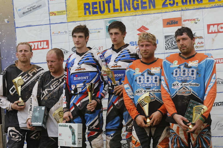 DMSB-Pokal Hannuschke-Friedrisszyk, Reimann-Reimann, Engelbrecht-Hegewald (v.li.)