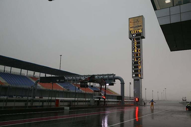 So sah es in Doha nachmittags um 14 Uhr aus