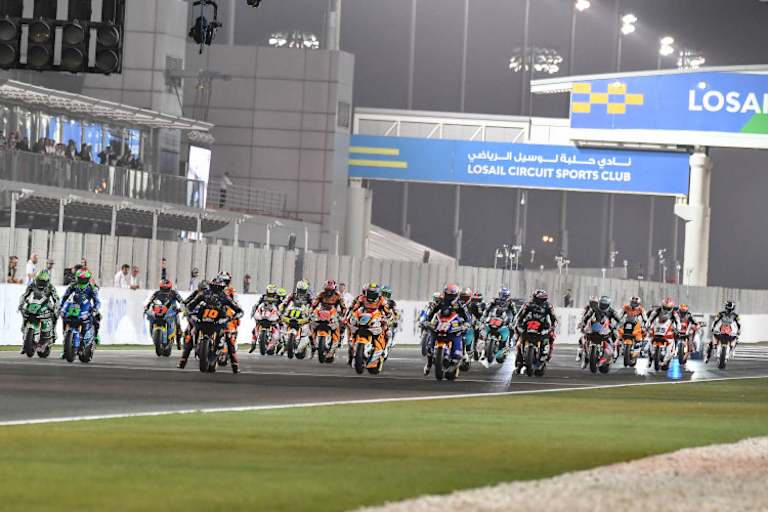 Die Moto2-Klasse war in Losail die Königsklasse