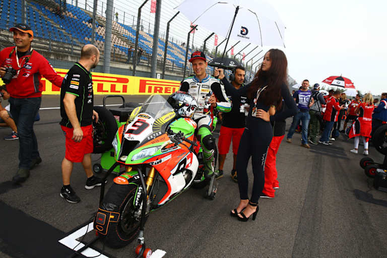 Für Grillini Kawasaki eroberte Schmitter fünf WM-Punkte