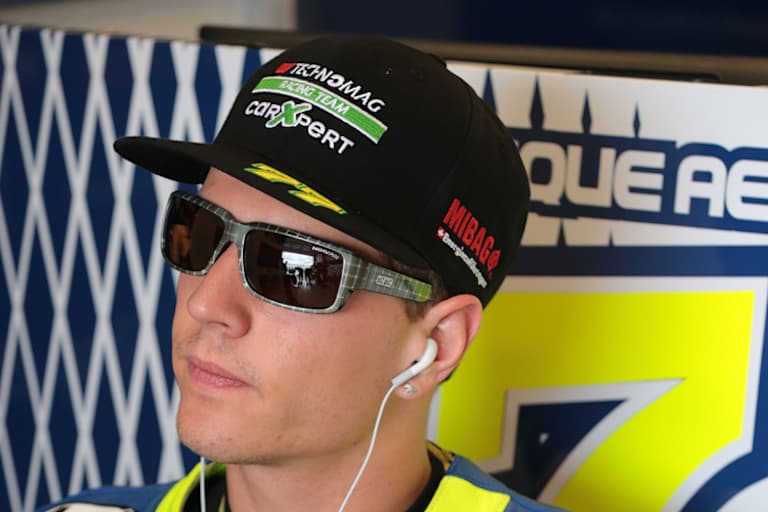 «Es ist ärgerlich, wenn die Bremse nicht geht», hielt Dominique Aegerter fest