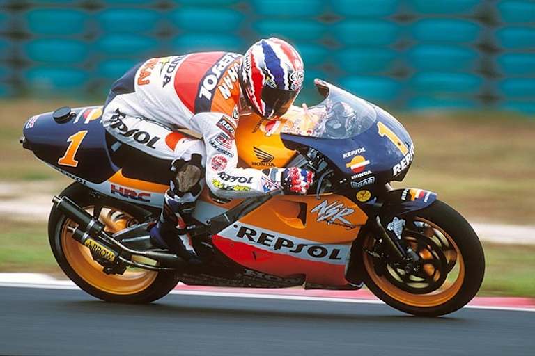 Mick Doohan mit der Nummer 1 im Jahr 1999