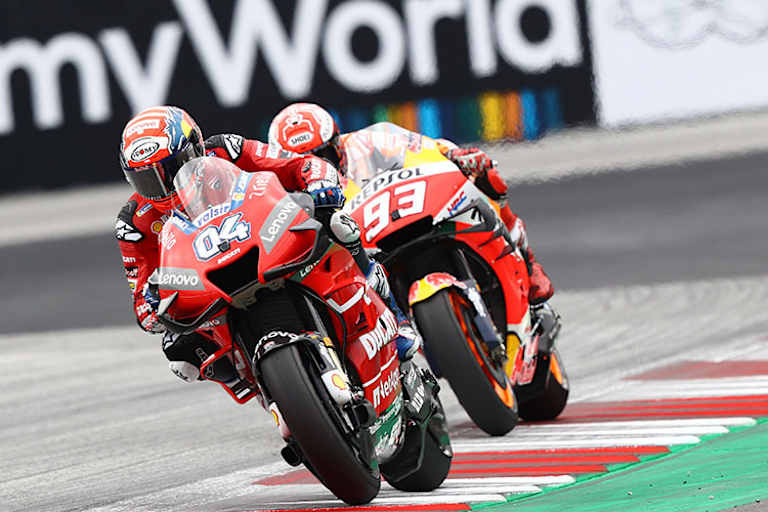 Spielberg: Dovi hielt sich Márquez in der Zielkurve vom Leib