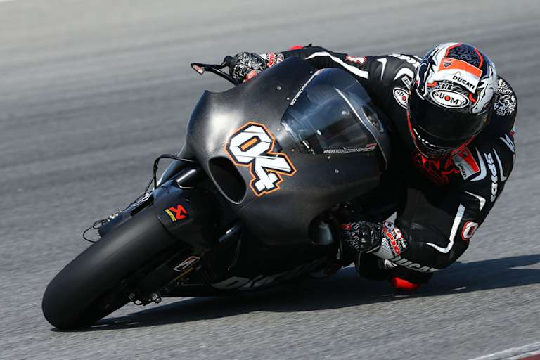Andrea Dovizioso beim zweiten Sepang-Test auf der 2014-Ducati