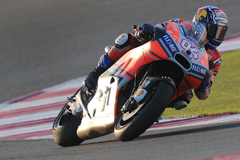 Andrea Dovizioso in Katar