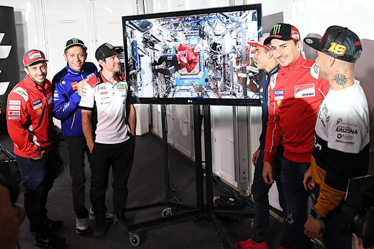 Eine Überraschung für die MotoGP-Stars