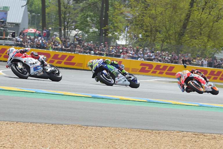 Valentino Rossi: «Nach dem Fehler von Dovizioso und Márquez hatte ich eine entspanntere zweite Rennhälfte»