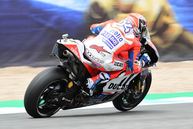 Andrea Dovizioso in Jerez