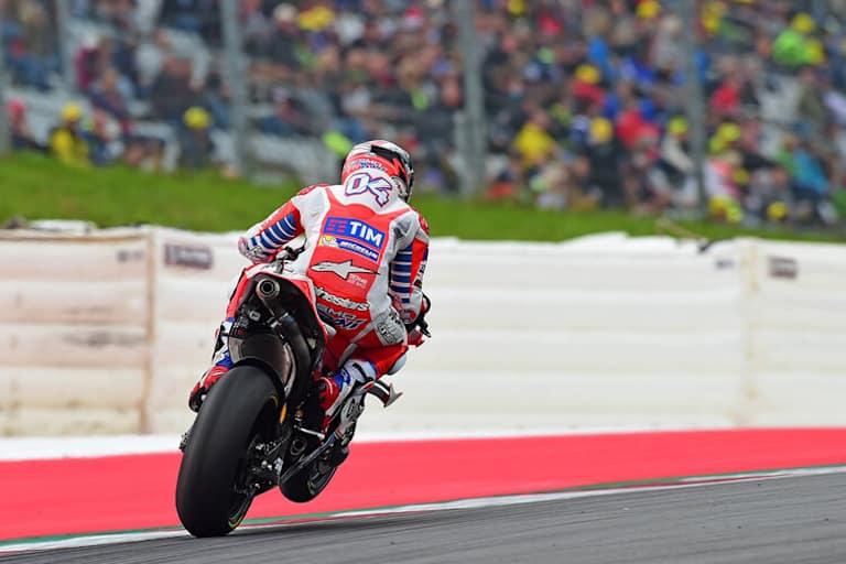 Andrea Dovizioso auf dem Red Bull Ring