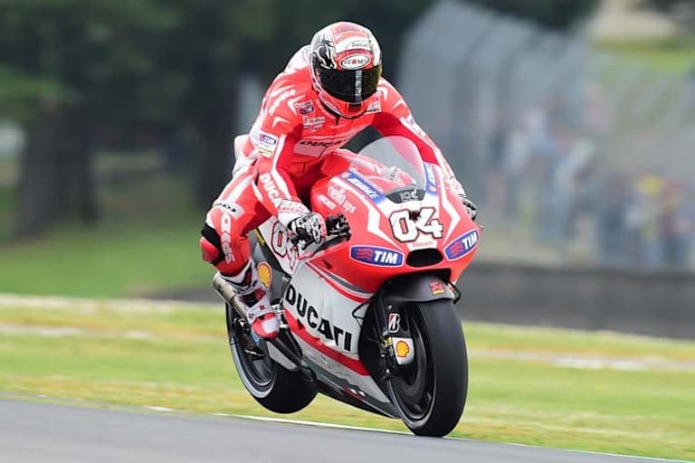 Andrea Dovizioso auf der GP14