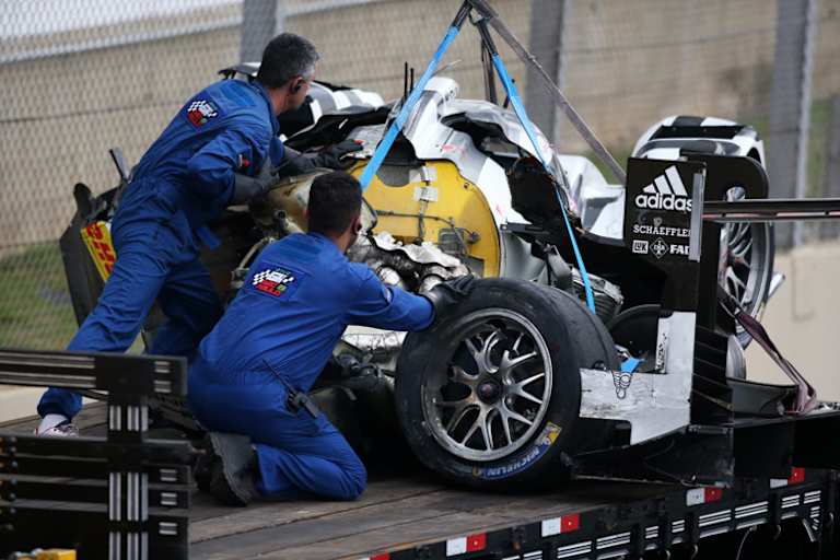 Der Unfall ging offenbar glimpflich aus