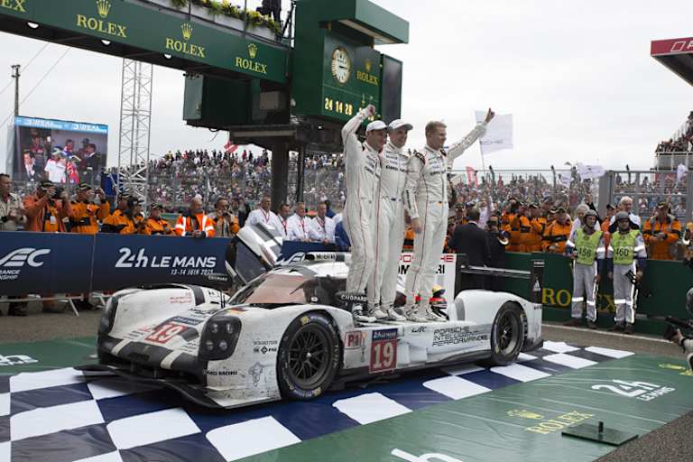 Le-Mans-Sieger Tandy, Bamberg und Hülkenberg