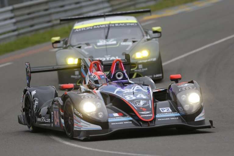 Der Morgan, in dem Frédéric Sausset die 24 Stunden von Le Mans bestreitet