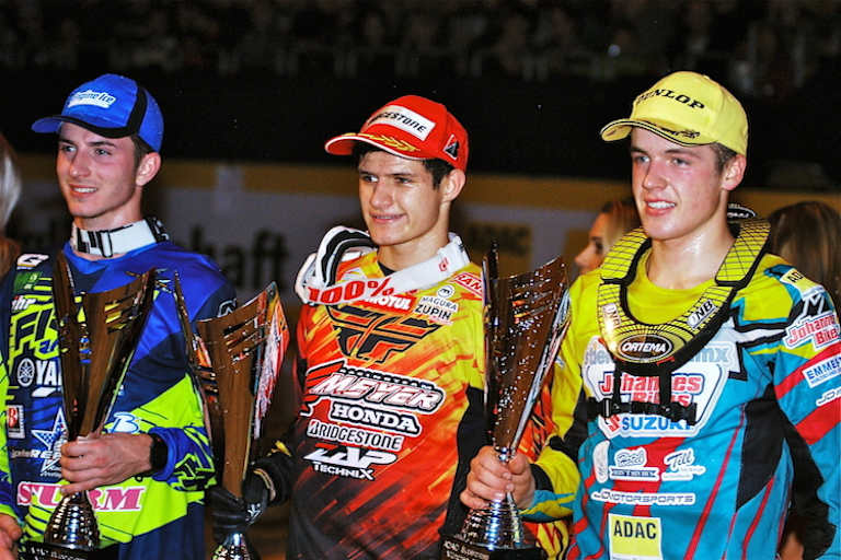 Das SX2-Tagespodium: Do vor Irsuti und Koch (v.l.)