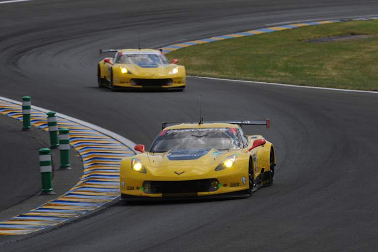 Corvette liegt in der GTE-Pro an der Spitze