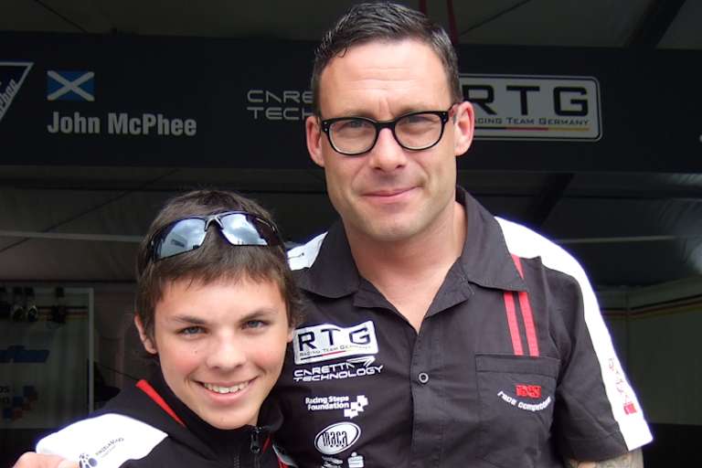 Max Kappler (li.) mit Norman Rank