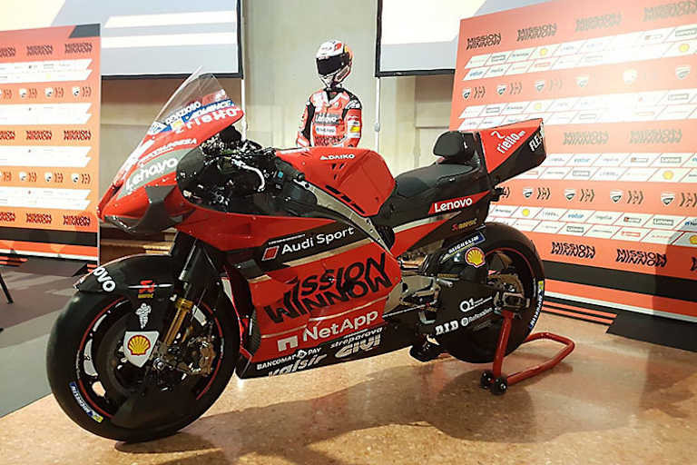 So sieht die Ducati Desmosedici 2020 aus