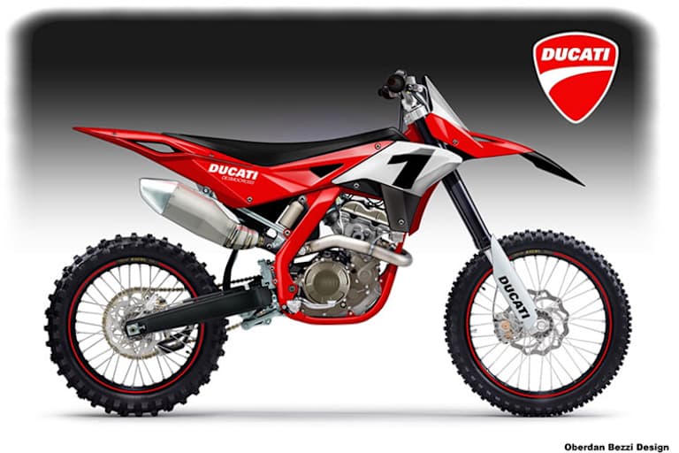Nur eine Design-Studie: Ducati-Cross-Bike