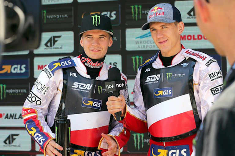 Patryk Dudek (li.) und Maciej Janowski enttäuschten