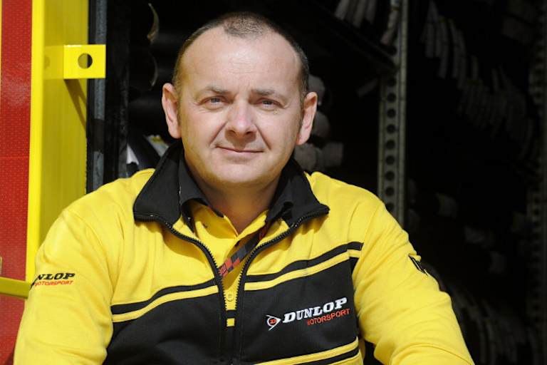 Dunlop-Produktionsleiter Clinton Howe 