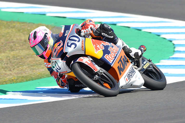 Jason Dupasquier auf der KTM im Red Bull Rookies-Cup 2019: So ähnlich werden die Bikes für den NEC 2020 aussehen