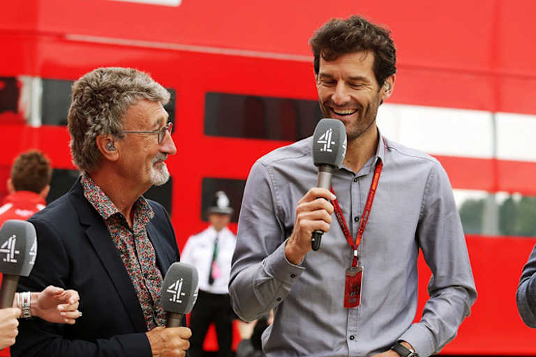 Eddie Jordan mit Lewis Hamilton