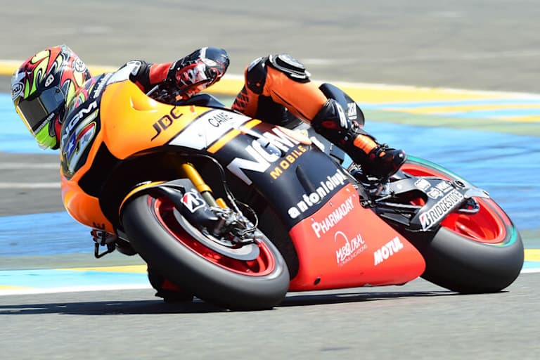 Le Mans: Colin Edwards hier noch auf der herkömmlichen YZR-M1-Yamaha