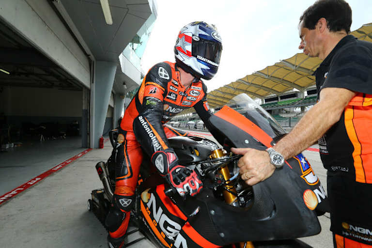 Edwards verlor 1,647 sec  auf seinen Teamkollegen Aleix Espargaró