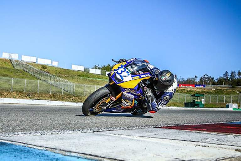 Max Enderlein beim Test