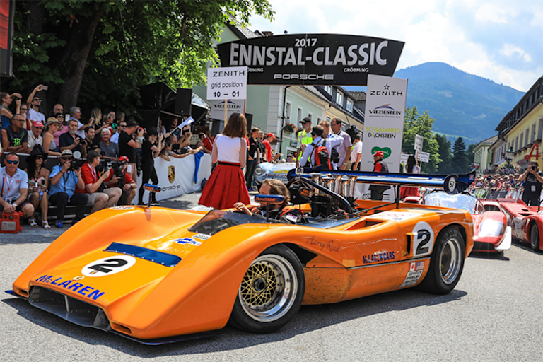 Motorsportliche Juwele ganz aus der Nähe erleben, auch das ist die Ennstal-Classic