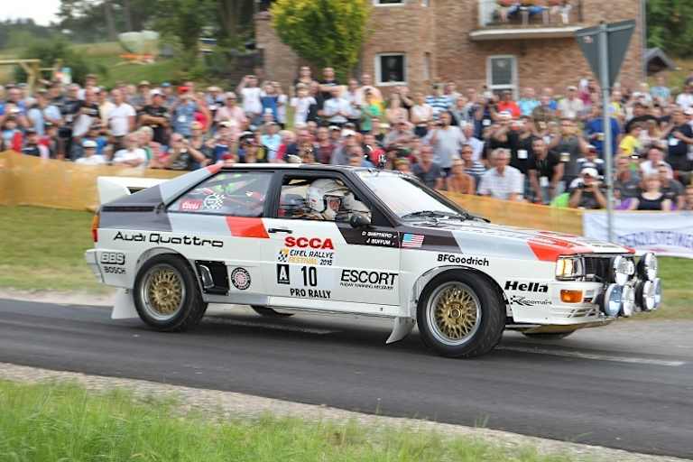 Wolf-Dieter Ihle im Audi Quattro A2