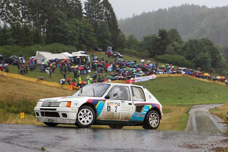 Timo Salonen im Peugeot 205 T16