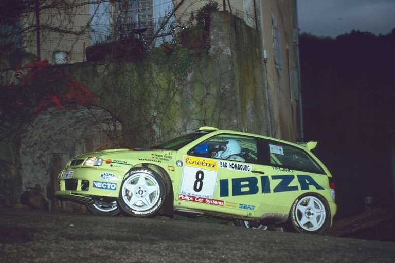 Erwin Waber im Seat Ibiza 