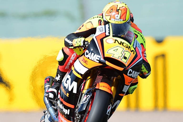 Bestzeit für Aleix Espargaró auf der Forward-Yamaha