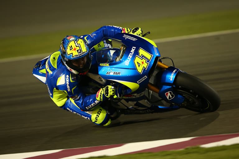 Stark: Aleix Espargaró jagte die Suzuki um den Losail Circuit