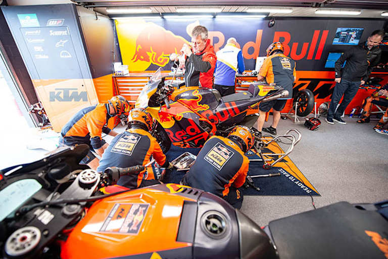 Die KTM-Box von Pol Espargaró
